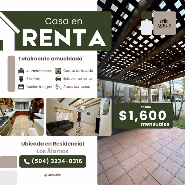 House in Rent (Furnished)
