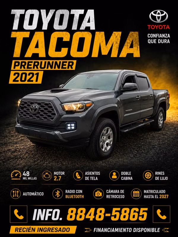TOYOTA  TACOMA PRERUNNER 2021