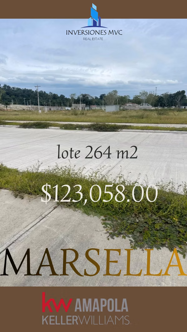 Lote en Residencial Marsella, San Pedro Sula, Honduras