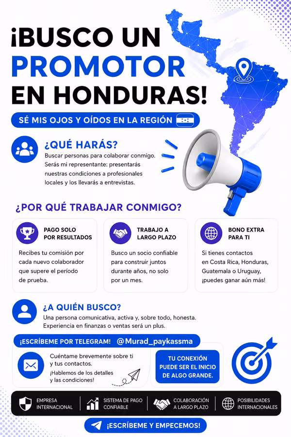Promotor/ Agente personal