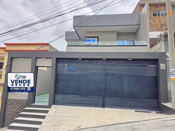 New minimalist house for sale in Residencial Santa Cruz