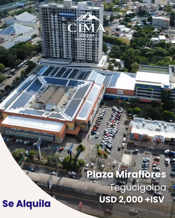 ¡Se alquila local comercial en Plaza Miraflores!