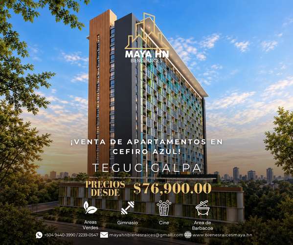 ¡Venta de apartamentos en Céfiro Azul, Tegucigalpa!