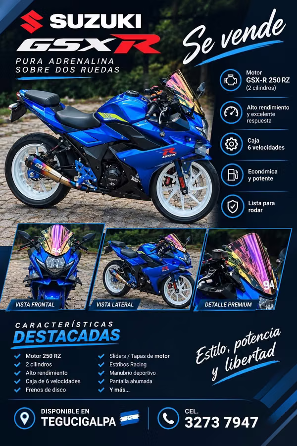 MOTO SUSUKY DEPORTIVA 