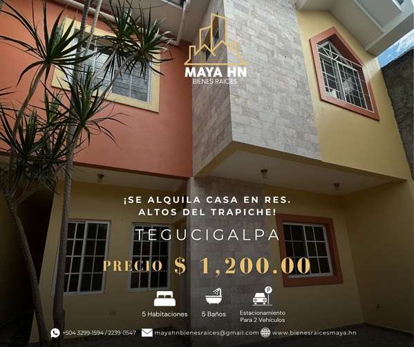 The house is rented in Res. High Trapiche!