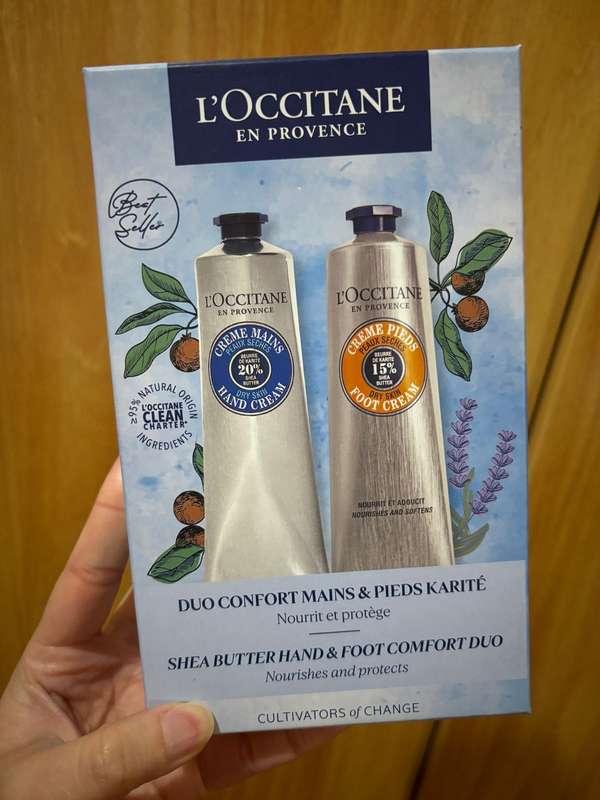 L'occitane- duo de Cuidados de Manos & Pies Karité