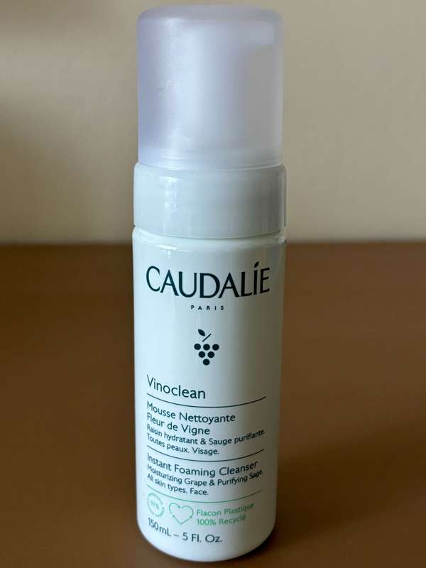 Caudalie Vinoclean Gentle Instant Foaming Facial Cleanser for All Skin Types