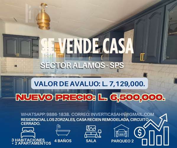 Se Vende Casa en Sector Los Alamos 