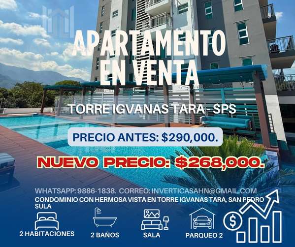 Se Vende Condominio en Torre Igvanas Tara