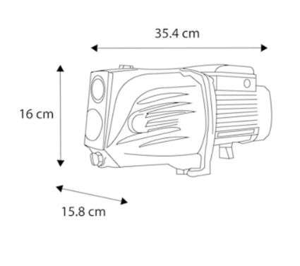 Bomba JSW1 0.70 HP 110 Jet