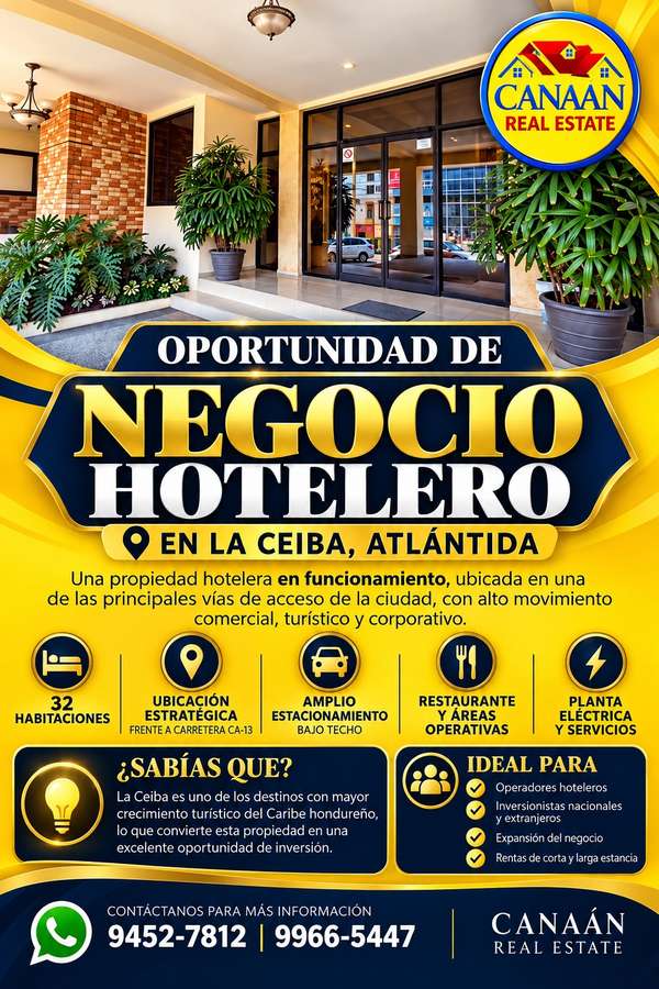 Oportunidad de Inversión Hotelera