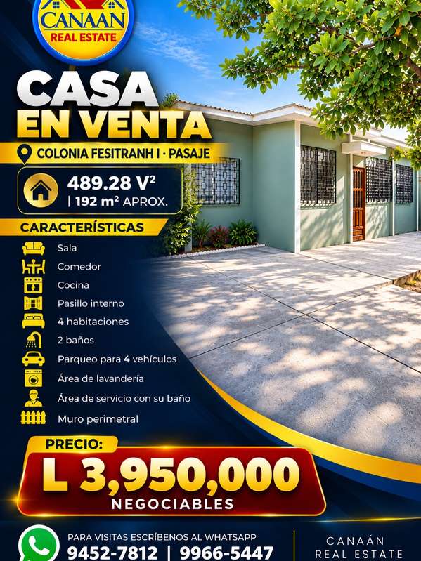 Casa en Venta Fesitranh 489 V2 