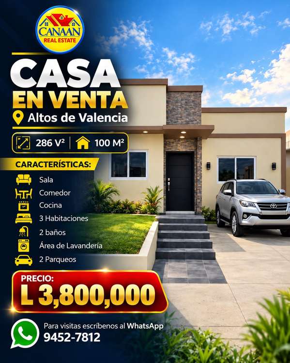 Casa en Venta Altos de Valencia Nueva