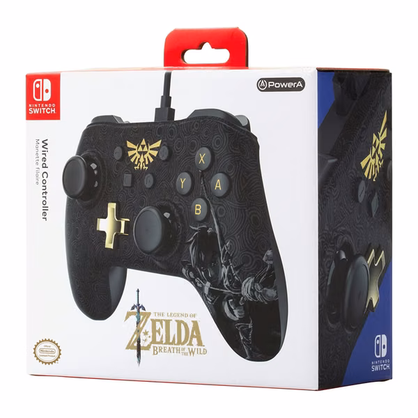 Original Wired Nintendo Switch Controller.