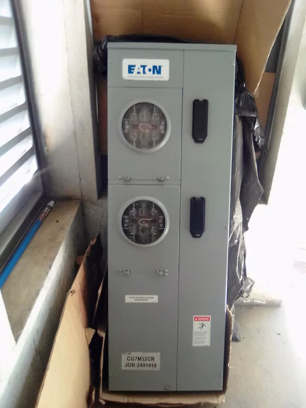 2 Socket Electrical Tower