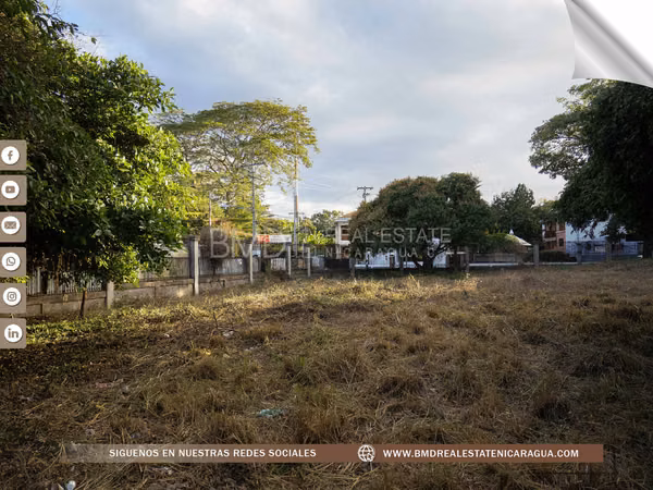 Se vende terreno comercial en Km 10.5 de la Carretera a Masaya RDE