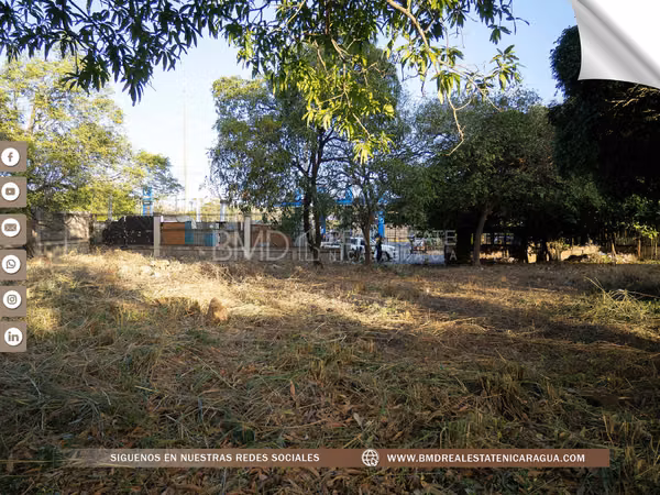 Se vende terreno comercial en Km 10.5 de la Carretera a Masaya RDE