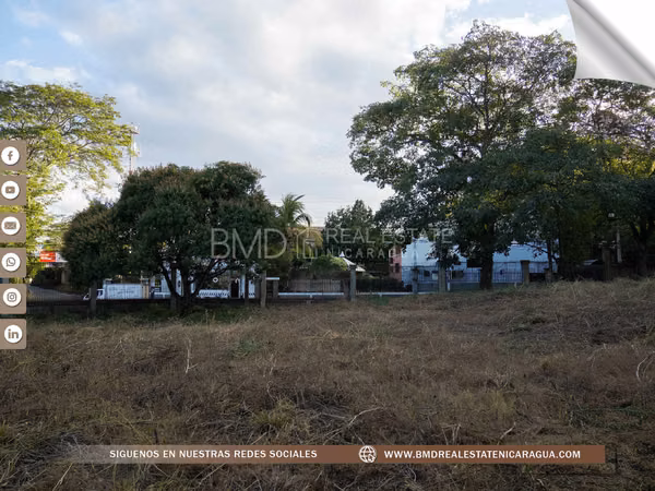 Se vende terreno comercial en Km 10.5 de la Carretera a Masaya RDE