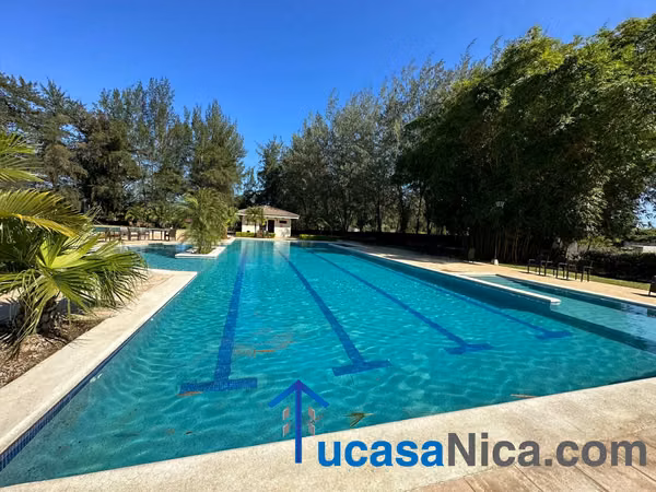 Private condominium with communal pool ,, modern