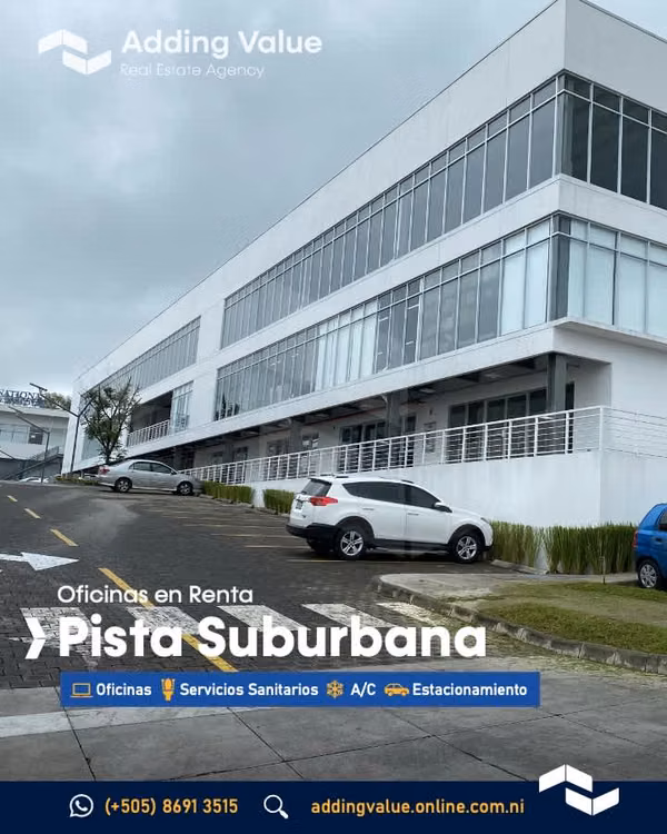 Renta de Oficinas con Mejoras en Edificio Corporativo