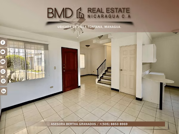 Venta de encantador apartamento ubicado en un exclusivo condominio en Villa Fontana BG