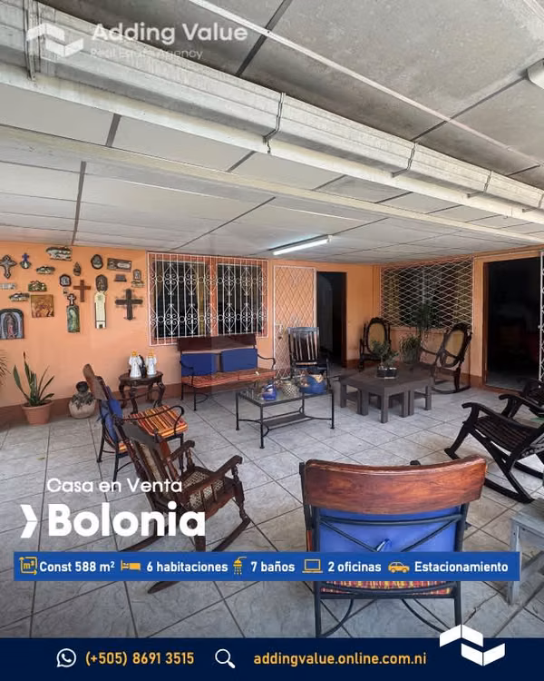 Venta de Casa en Bolonia