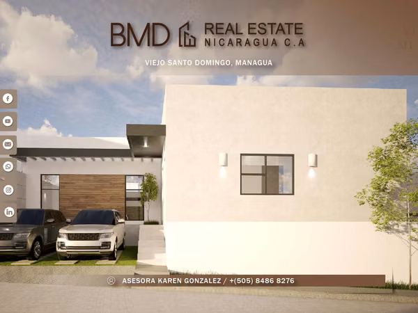 Venta de casa completamente nueva, en Viejo Santo Domingo KG