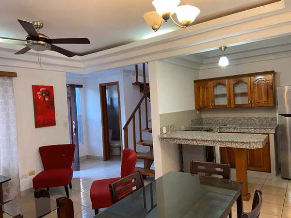 Se renta Apartamento amoblado  en las Colinas