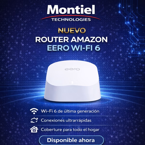 Amazon eero 6 - Router Wi-Fi 6 Smart