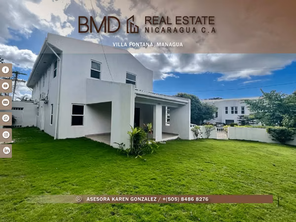 Venta en el corazón de Villa Fontana, dentro de un condominio privado KG