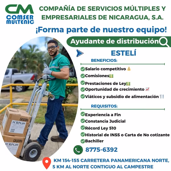 AYUDANTES GENERALES -ESTELI