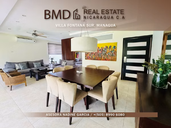 Compra elegancia en esta hermosa casa de dos pisos en Villa Fontana Sur, NG