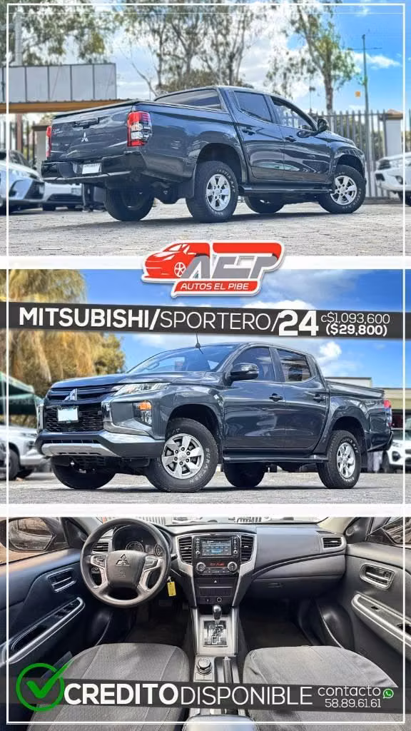SPORTERO 2024 ATM COMO NUEVA UNICO DUEÑO VEA Y COMPARE
