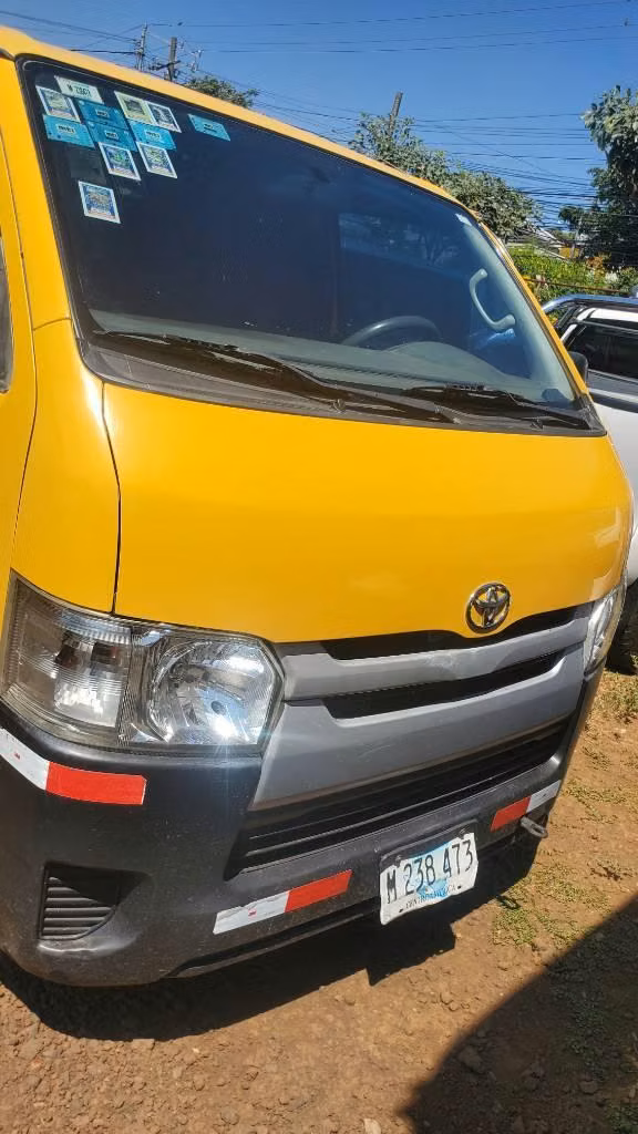 TOYOTA HIACE PANEL, AÑO 2015. MECANICO