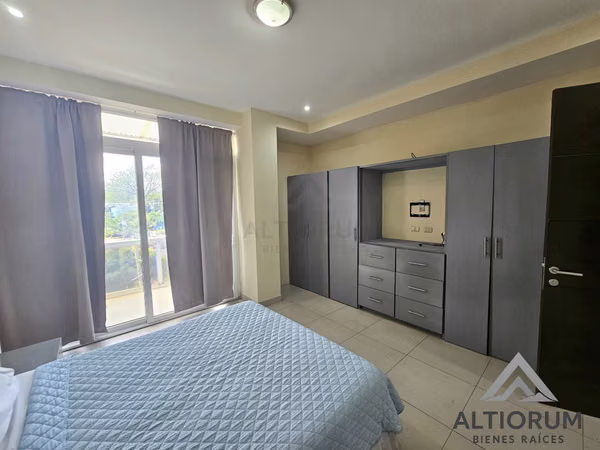 Apartamento Amueblado con Vista al Lago |Villa Fontana | $1,800