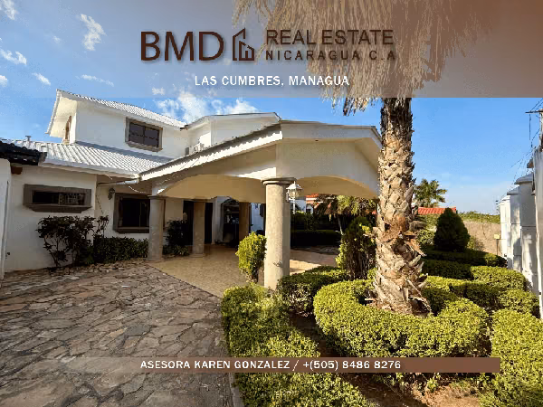 Renta exclusiva residencia ubicada en la prestigiosa zona de Las Cumbres KG