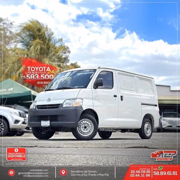 LITE ACE 2024 COMO NUEVO POCO KM PANEL Vea y COMPARE