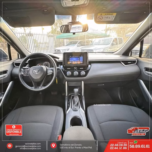 COROLLA CROSS 2023 AUTOMÁTICA FXTRS HERMOSA NADA QUE PEDIR