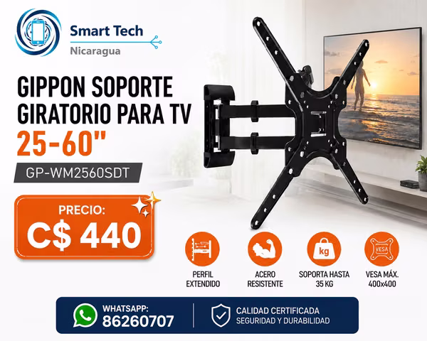 Soporte Giratorio Para Tv C$440