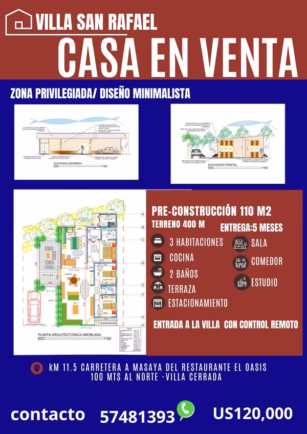 NEW HOUSE IN PRIVILEGED AREA PRECONSTRUCTION