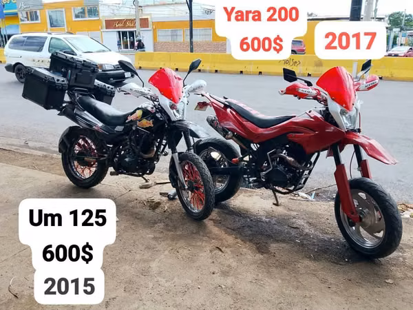 Um 125 y Yara 200 cc