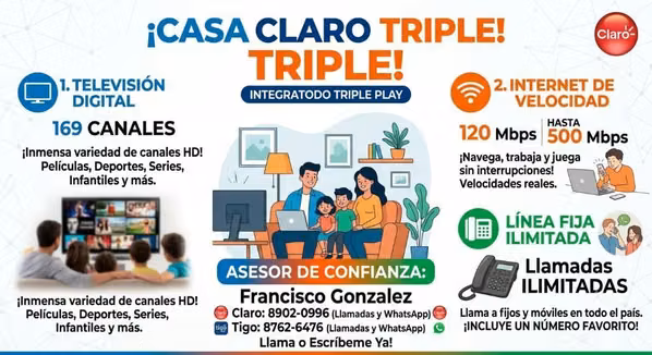 Casa Claro triple