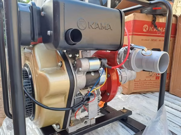 Vendo bomba de alta presion de 3x3 con motor disel