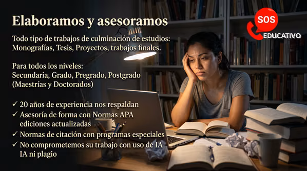 WE DRAW UP THESES, MONOGRAPHS, PROJECTS AND ALL KINDS OF COURSE COMPLETION WORK