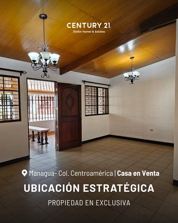 Excelente ubicación y precio para vivir o invertir- Colonia Centroamérica