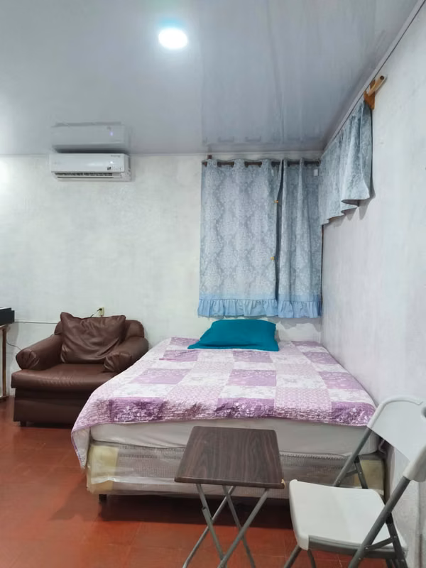 Rento habitación amueblada por dia en Colonia 9 de junio