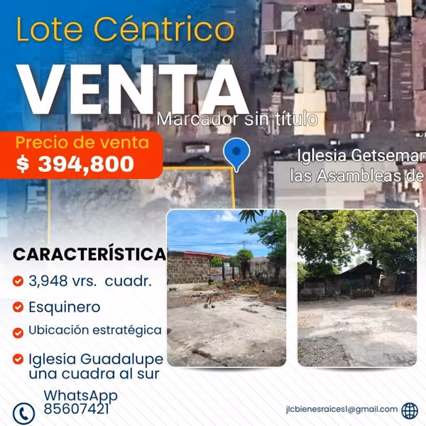 Lotes de Terreno Céntrico