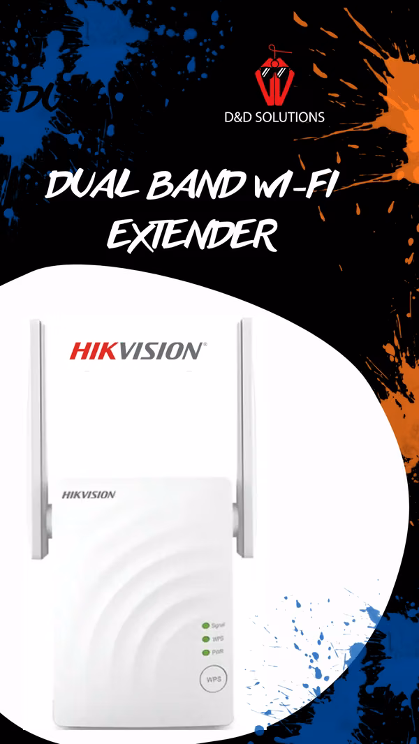 Extensor WiFi Dual Banda AC1200 Hikvision
