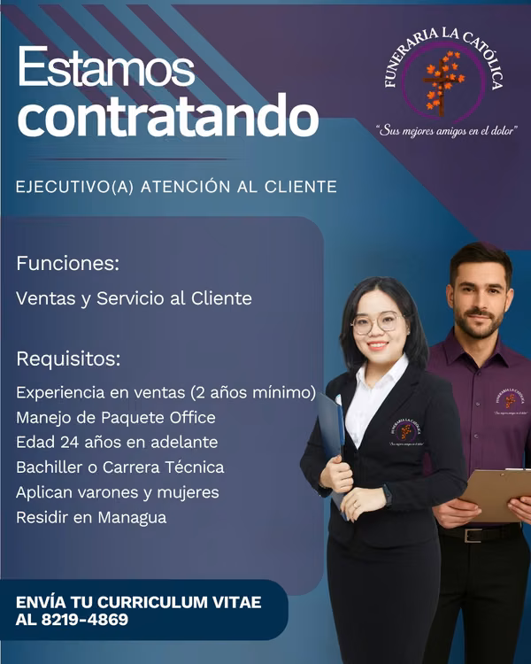 Ejecutivo de ventas.