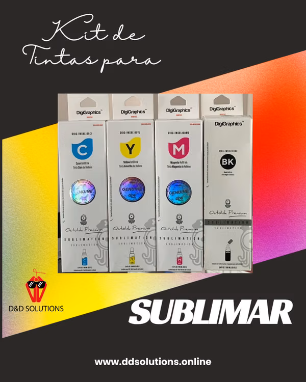 Kit de Tintas para Sublimación